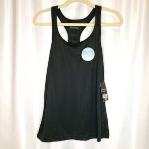 Moisture-Wicking Racerback Tank Medium Black Galaxy by Harvick NEW